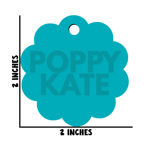 First & Middle Name Diaper Bag Tag