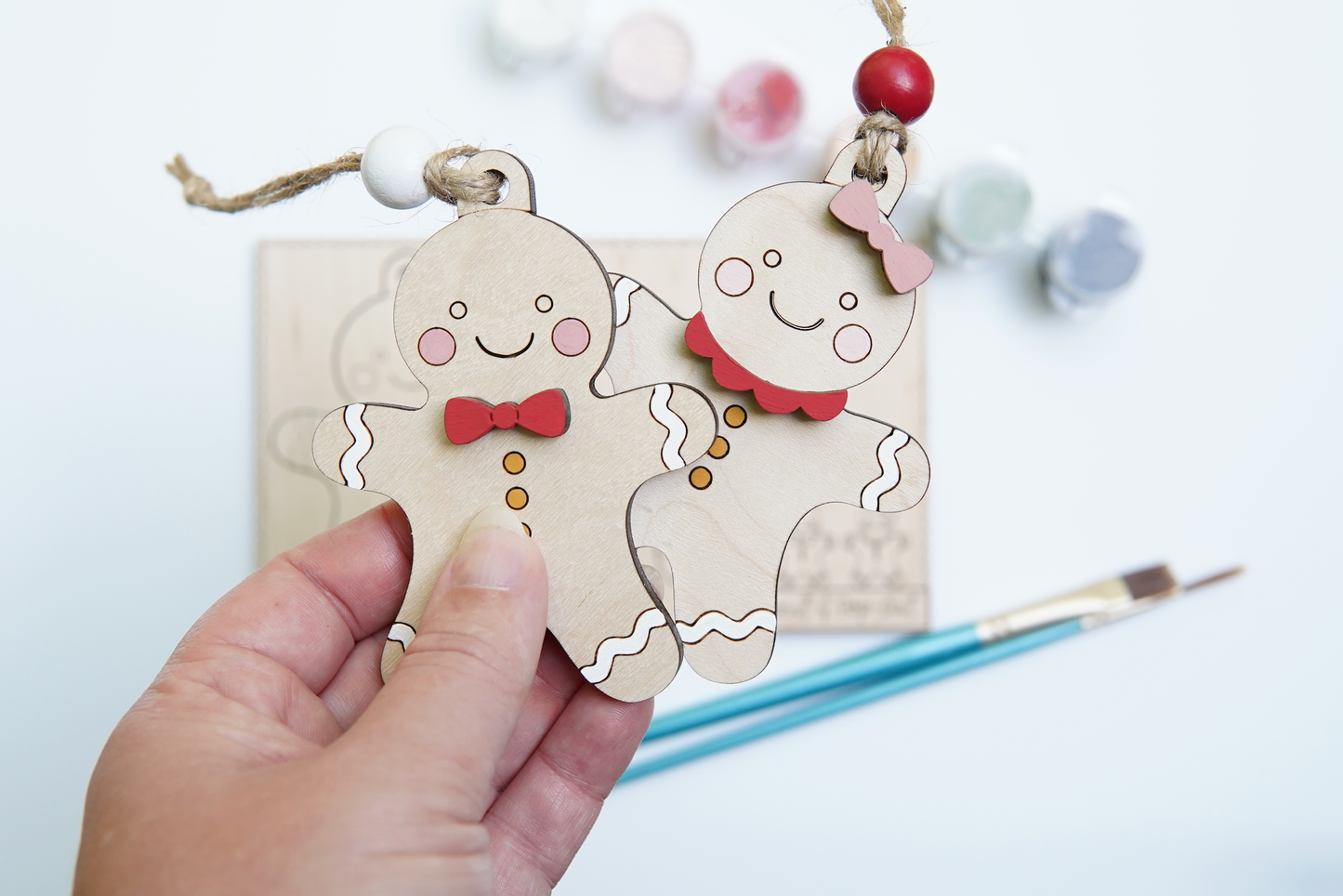 Gingerbread Pop 'n Paint Ornament