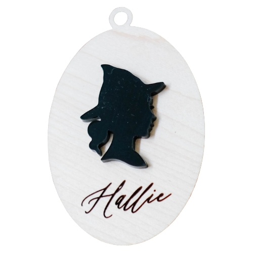 Spooky Silhouette Tag