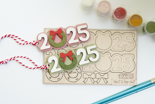 2025 Pop 'n Paint Ornament