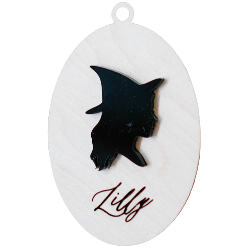 Spooky Silhouette Tag