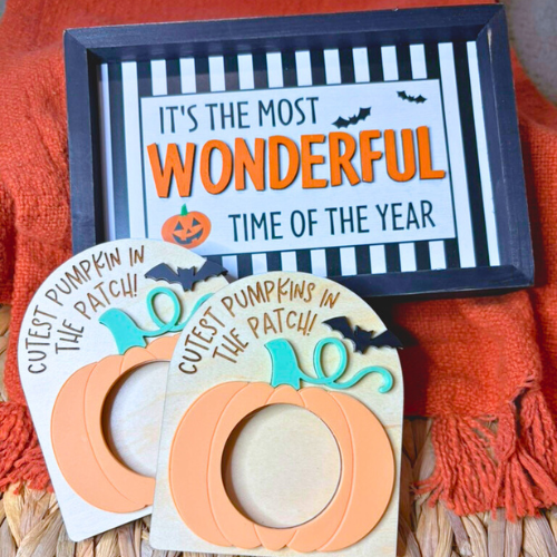 'Cutest Pumpkin' Photo Magnet