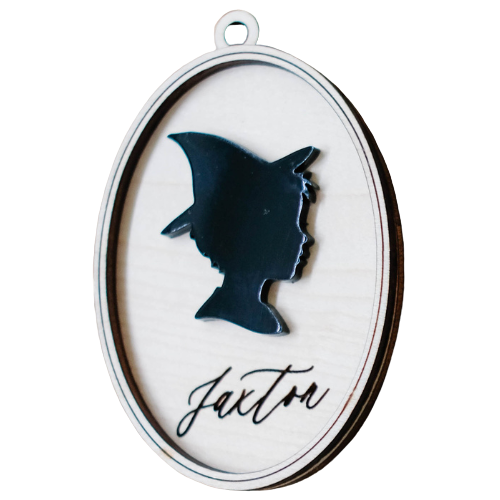 Spooky Silhouette Tag