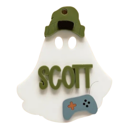 Dress-Up Ghost Tags
