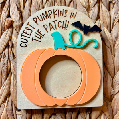 'Cutest Pumpkin' Photo Magnet