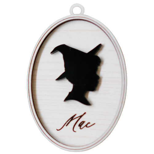 Spooky Silhouette Tag