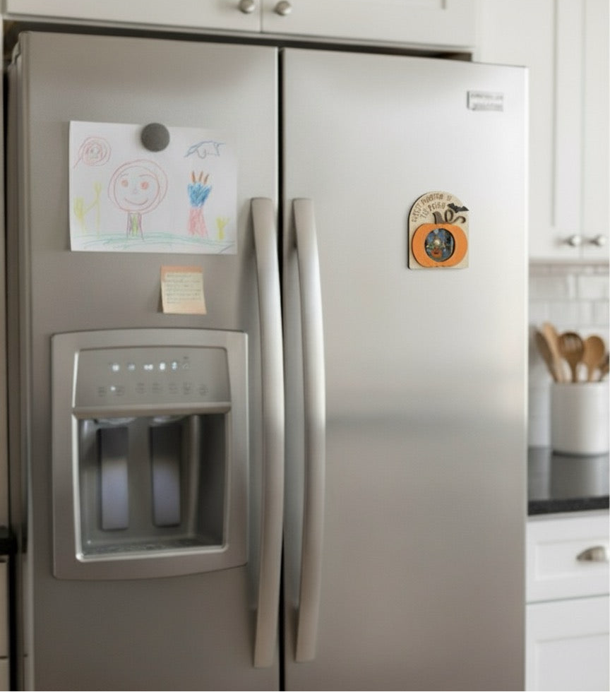 'Cutest Pumpkin' Photo Magnet