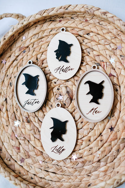 Spooky Silhouette Tag