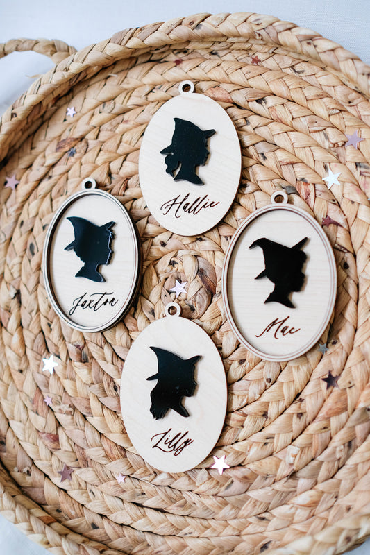 Spooky Silhouette Tag