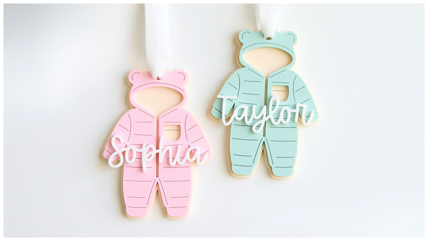 Baby Bear Jacket Ornament