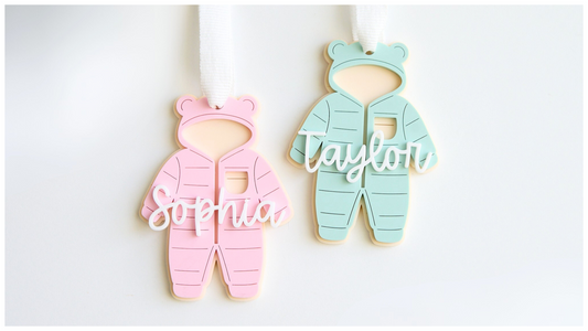 Baby Bear Jacket Ornament
