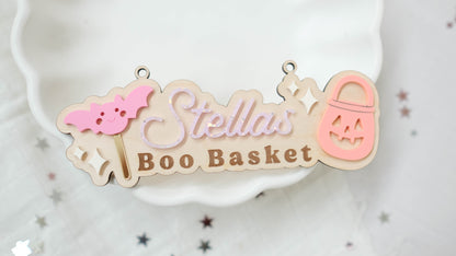 Boo Basket Tag