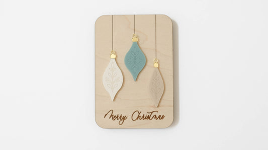Ornaments Gift Card Holder