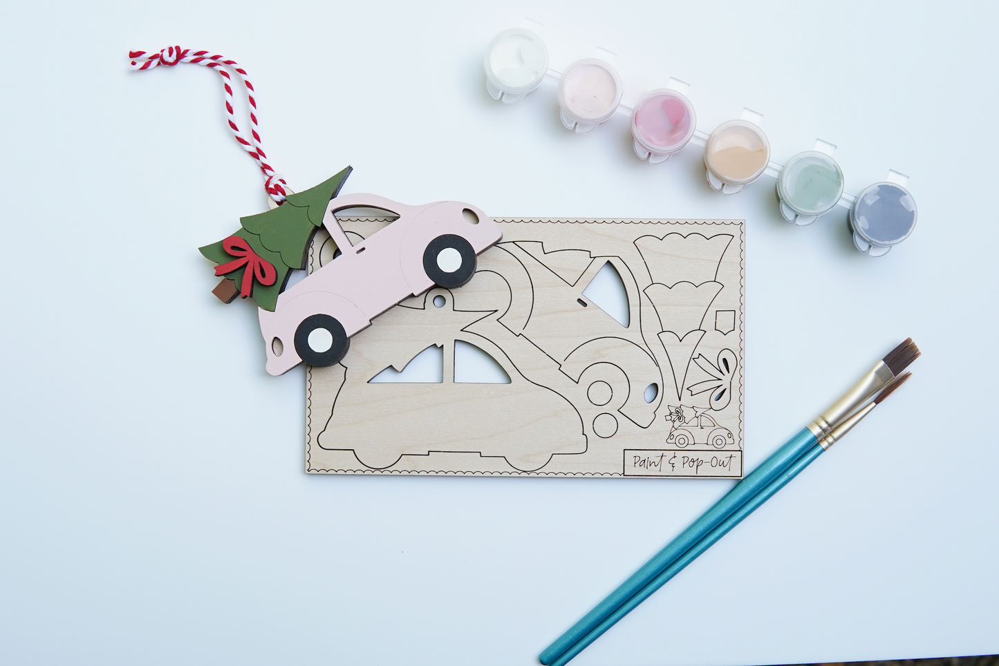 Christmas Buggie Pop 'n Paint Ornament