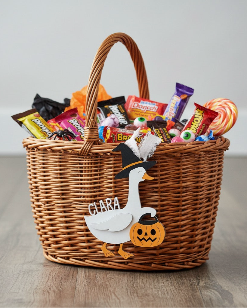 Witchy Silly Goose Tag