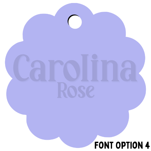 First & Middle Name Diaper Bag Tag
