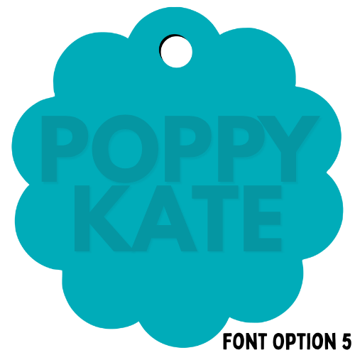 First & Middle Name Diaper Bag Tag