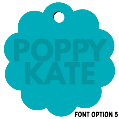 First & Middle Name Diaper Bag Tag