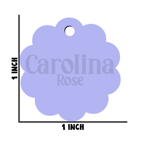 First & Middle Name Diaper Bag Tag