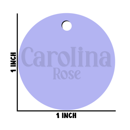 First & Middle Name Diaper Bag Tag