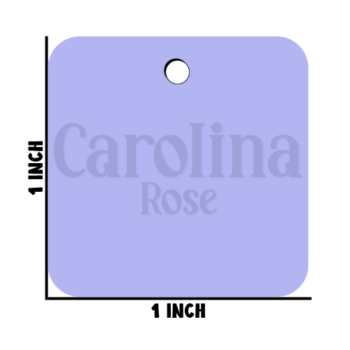 First & Middle Name Diaper Bag Tag