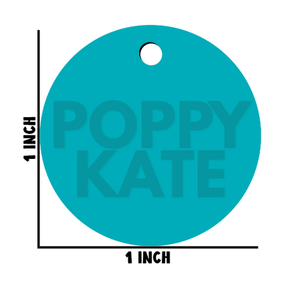 First & Middle Name Diaper Bag Tag