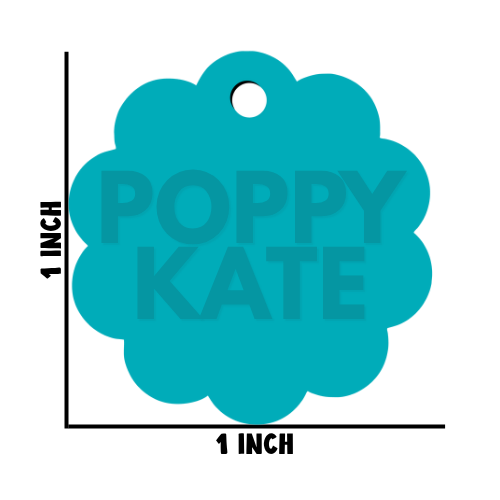 First & Middle Name Diaper Bag Tag