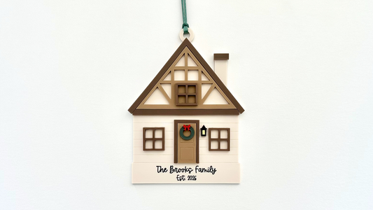 Tudor House Ornament