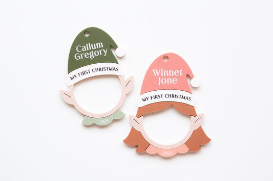 Elf Frame Ornament