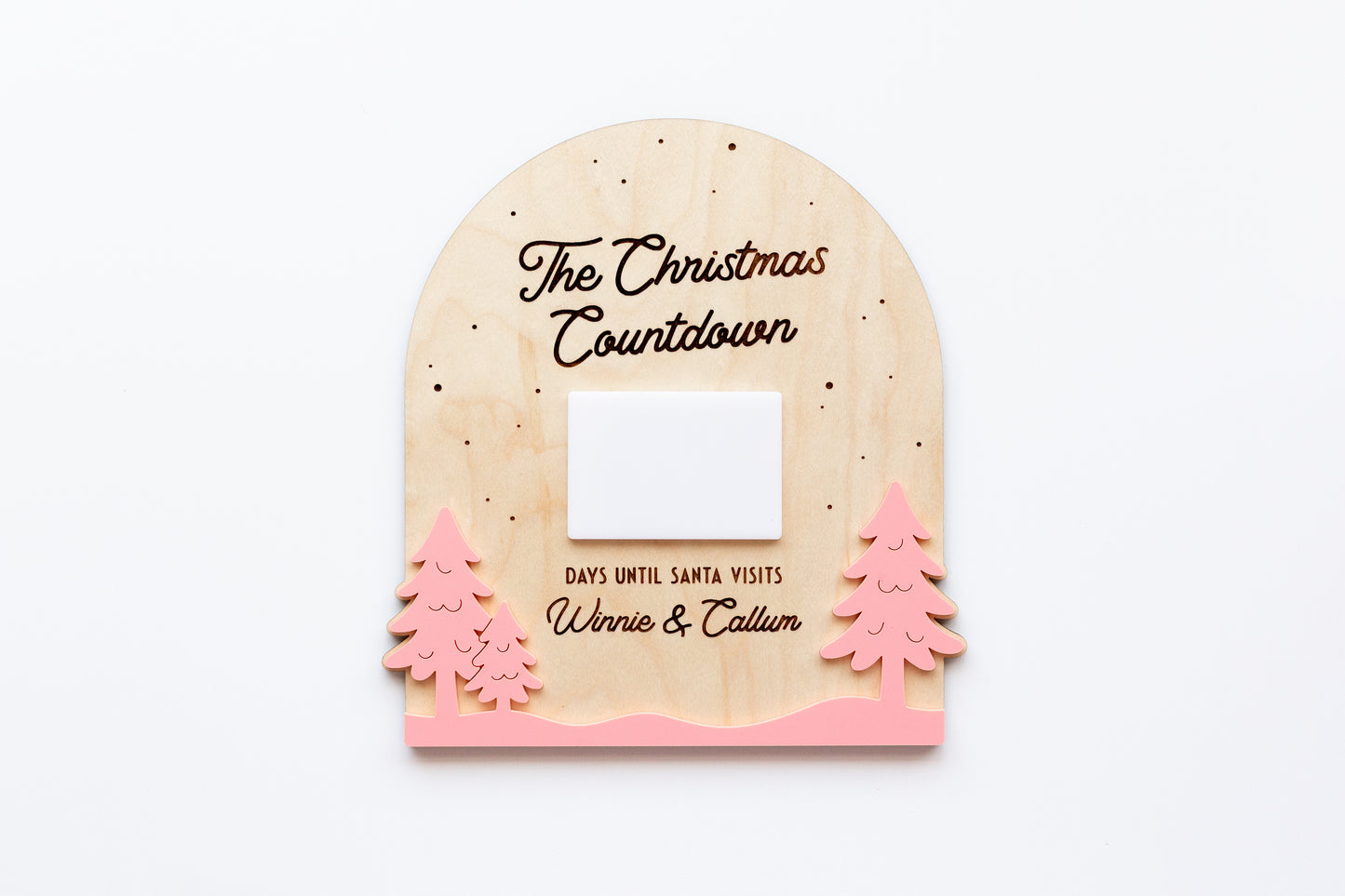 Christmas Countdown Sign