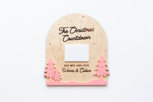 Christmas Countdown Sign