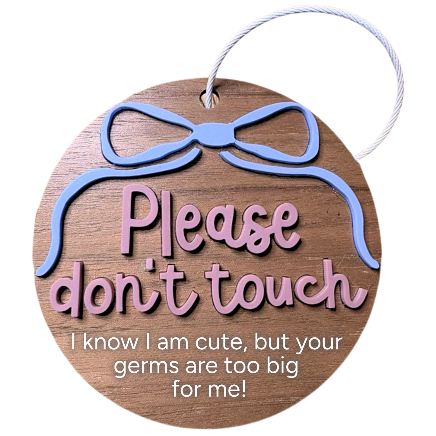 'Please Don't Touch' Tag