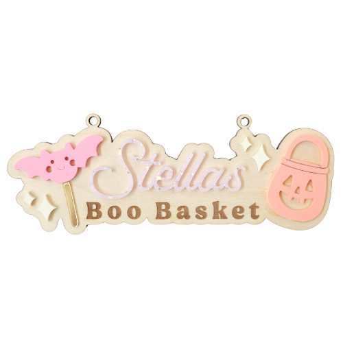 Boo Basket Tag