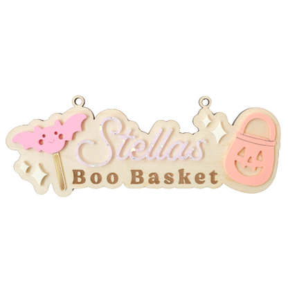 Boo Basket Tag